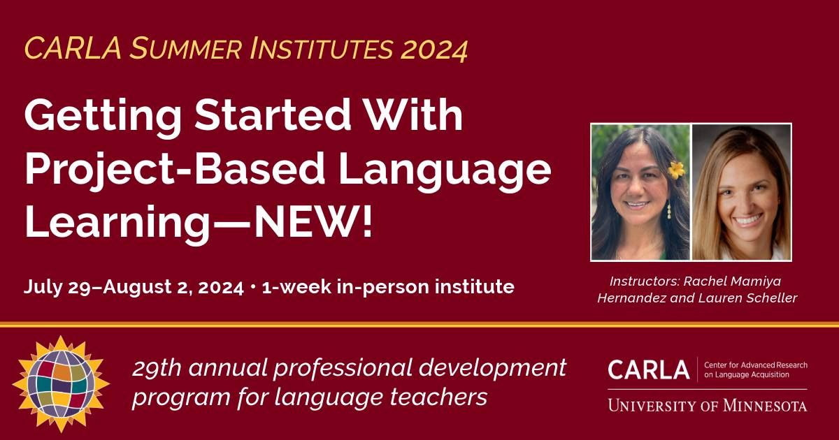 Getting Started With Project-Based Language Learning