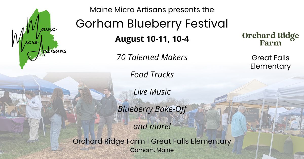 Gorham Blueberry Festival