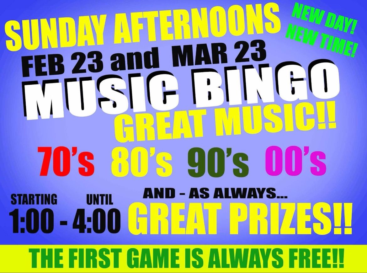 Music Bingo @ the tap it! 