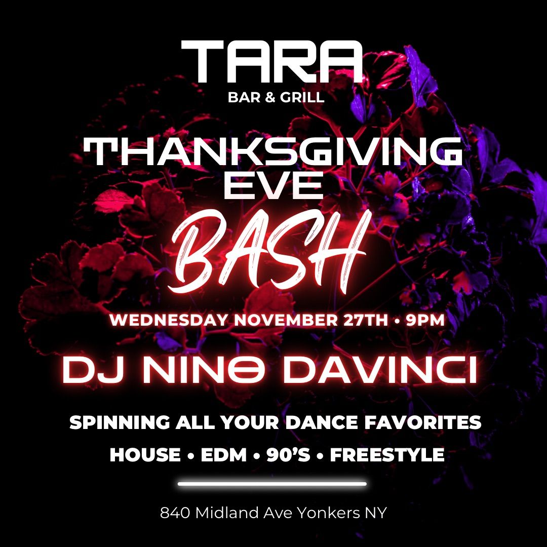 Thanksgiving Eve Bash