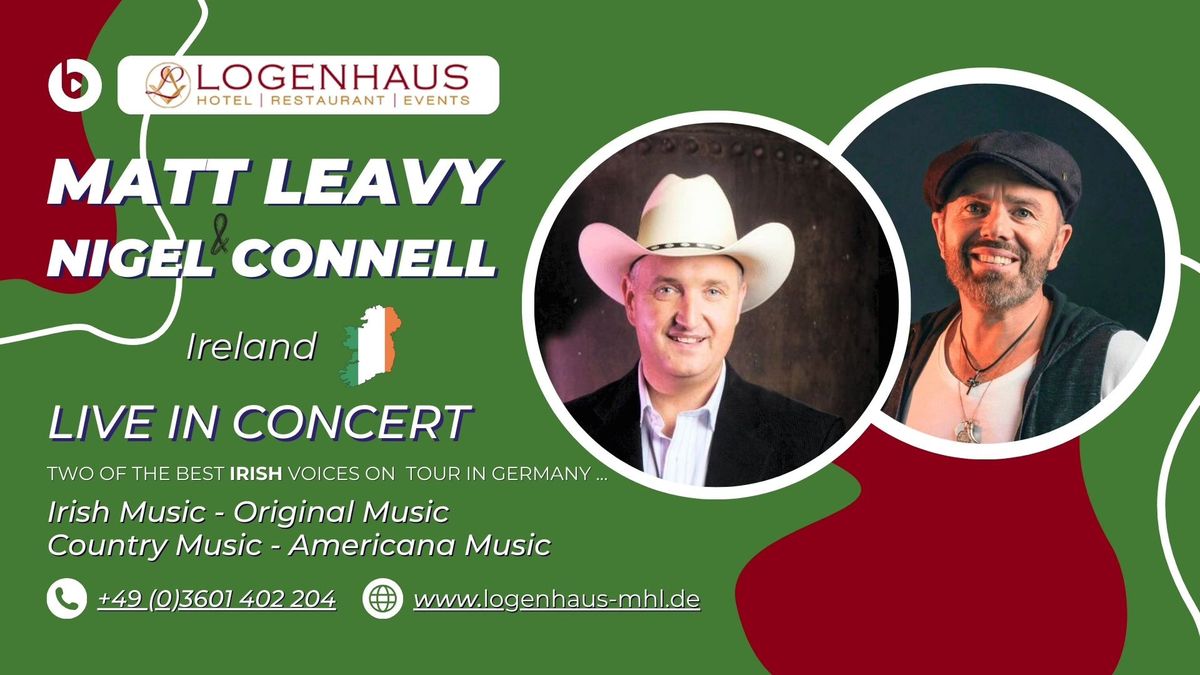 Matt Leavy and Nigel Connell live in Concert