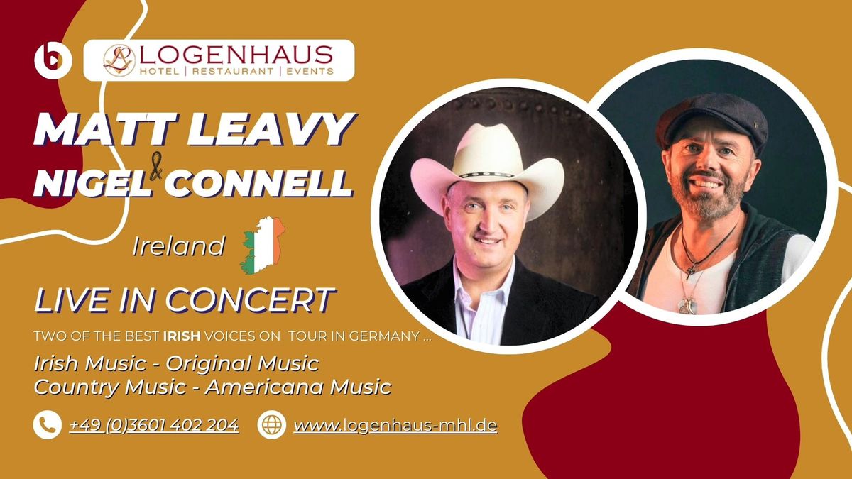 Matt Leavy and Nigel Connell live in Concert