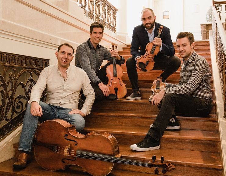 Escher Quartet Returns February 11 with violist Jordan Bak