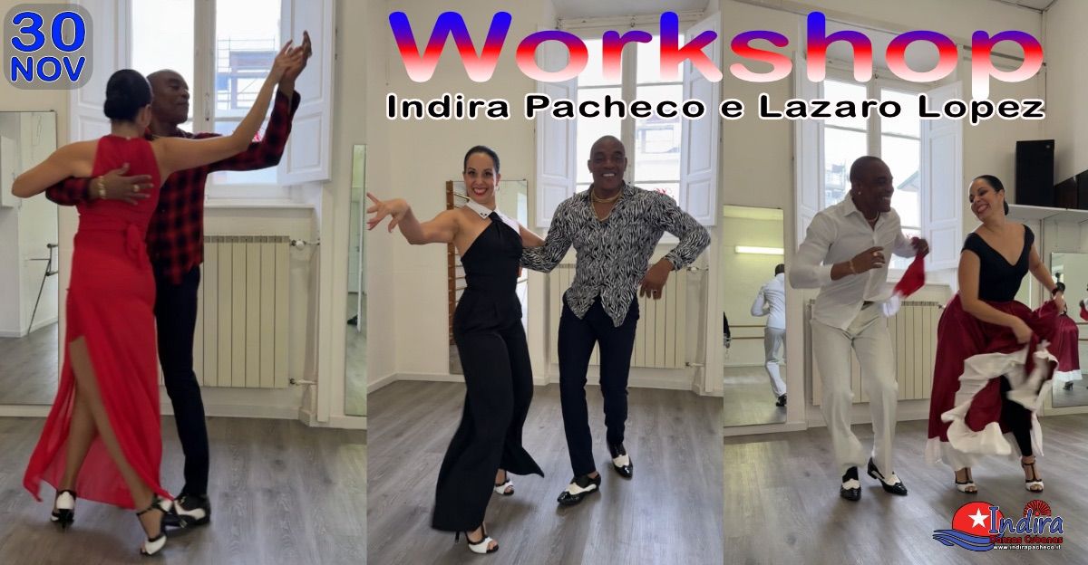 Workshop Salsa con Timba Indira Pacheco e Lazaro Lopez