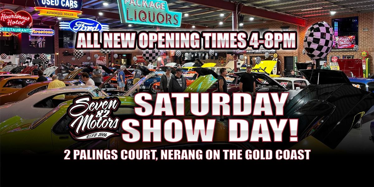 SATURDAY SHOW DAY! All New 782 Open Times 4PM-8PM!  Our Public Opening For March Auction