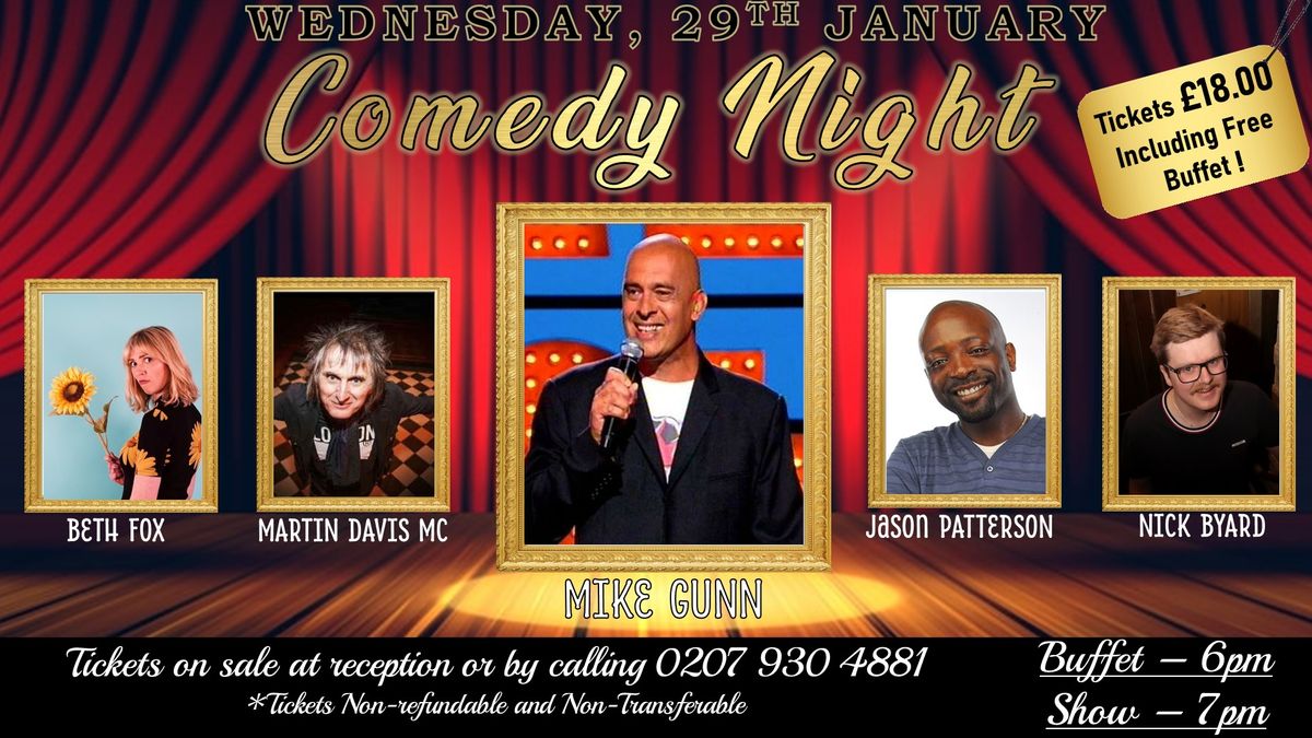 JANUARY COMEDY NIGHT 