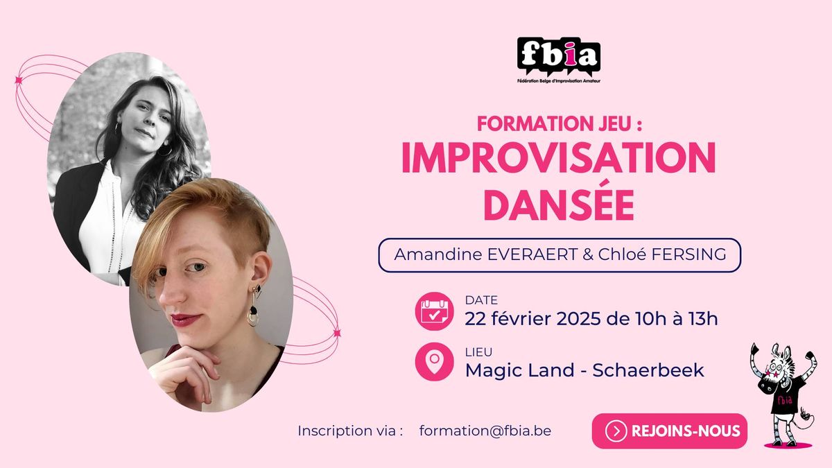 FBIA - Formation Jeu : Improvisation dans\u00e9e