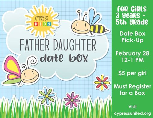Father Daughter Date Box