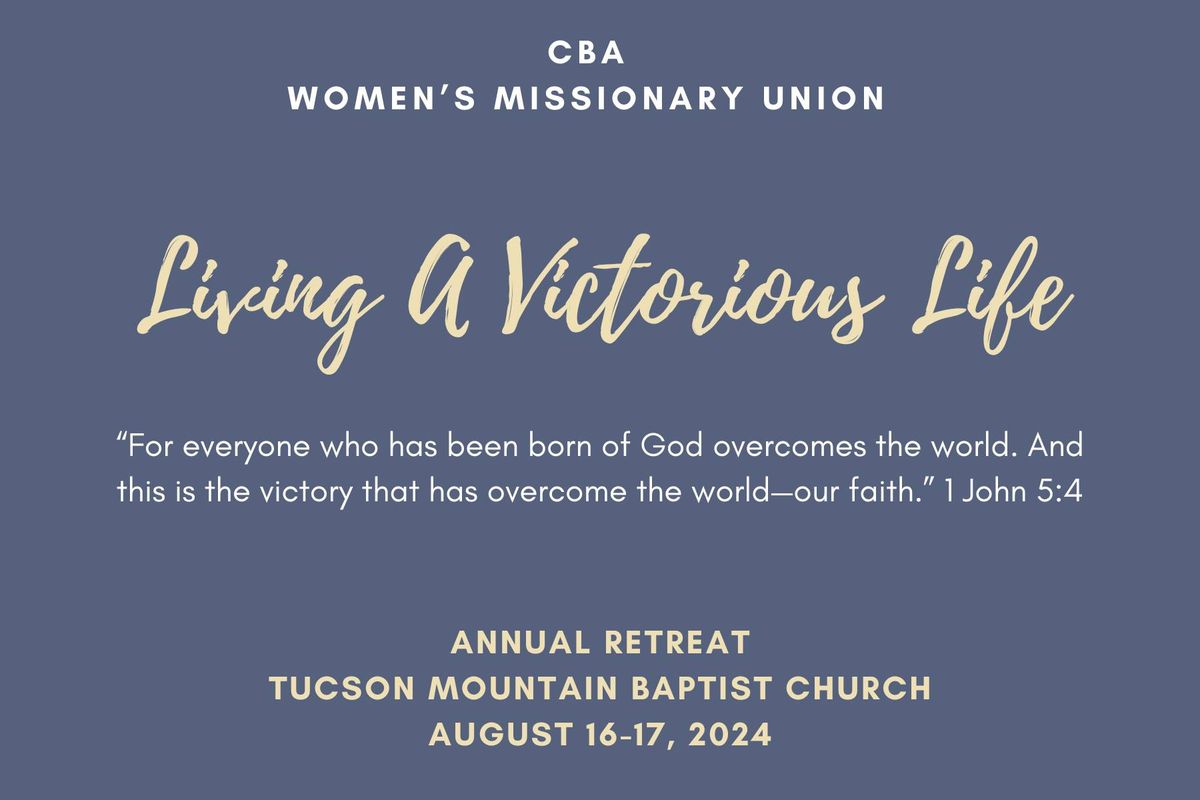 CBA WMU Annual Women's Retreat