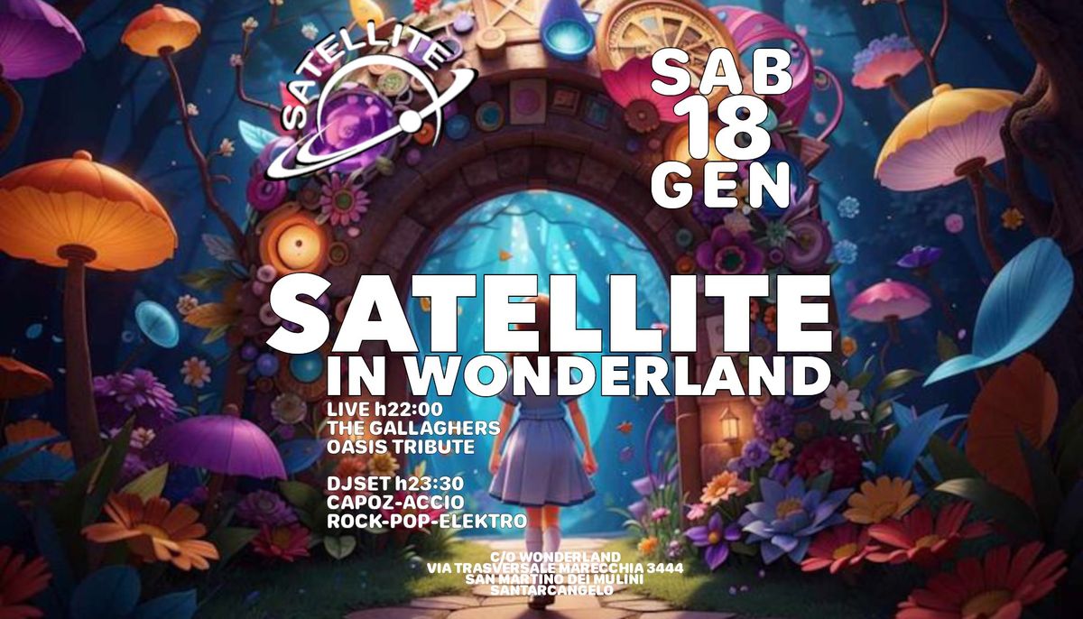 18\/01\/2025 Satellite in Wonderland+The Gallaghers Oasis Tribute