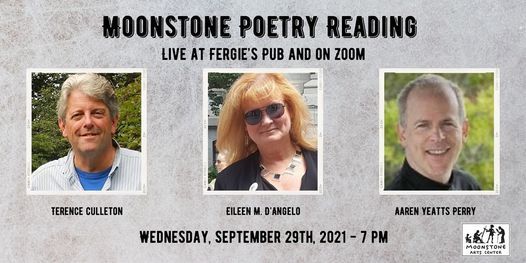 Live Poetry Reading: Terence Culleton, Eileen M. D\u2019Angelo, and Aaren Yeatts