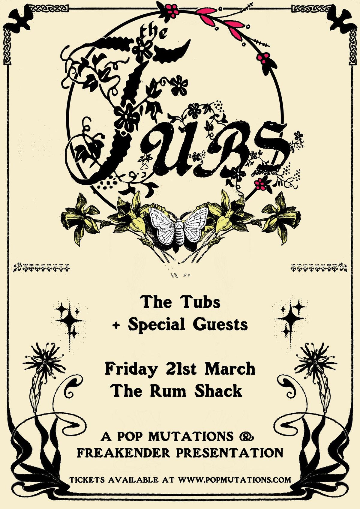 PM & Freakender present: The Tubs \/ The Rum Shack