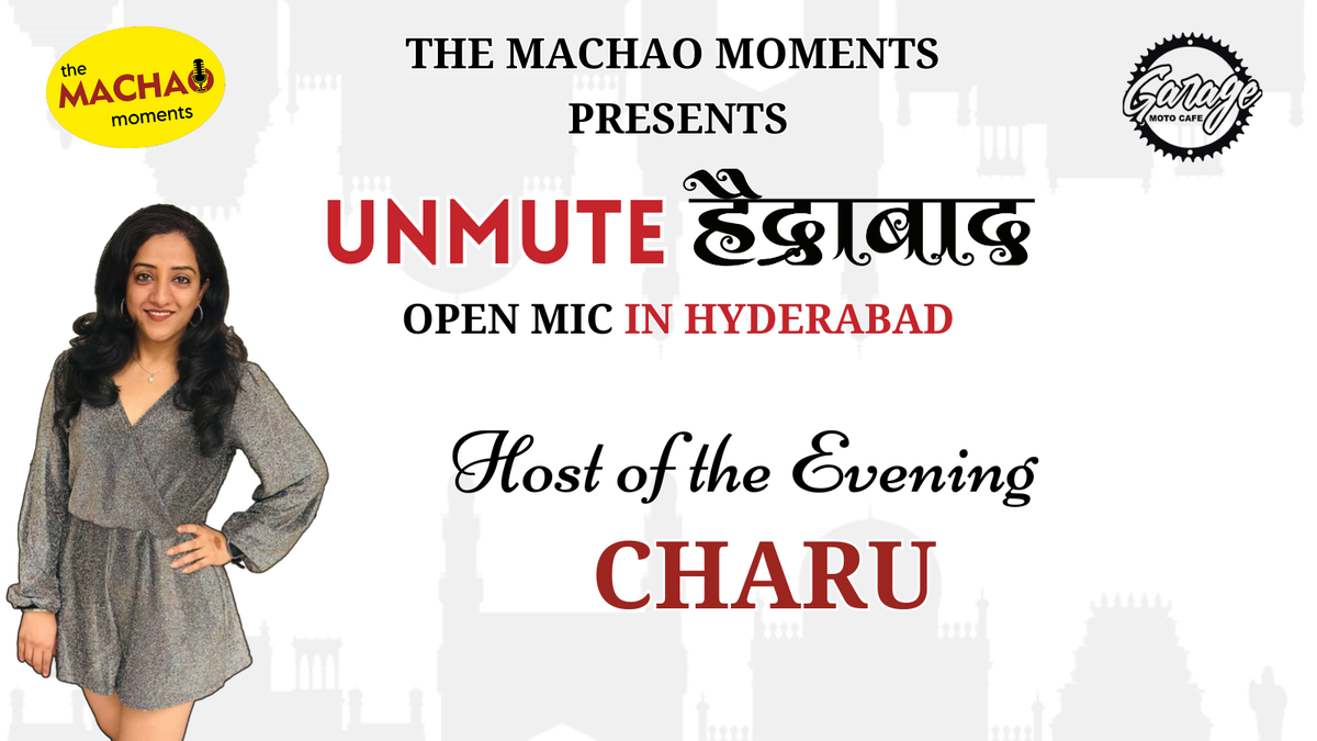 Unmute Hyderabad: Open Mic Event