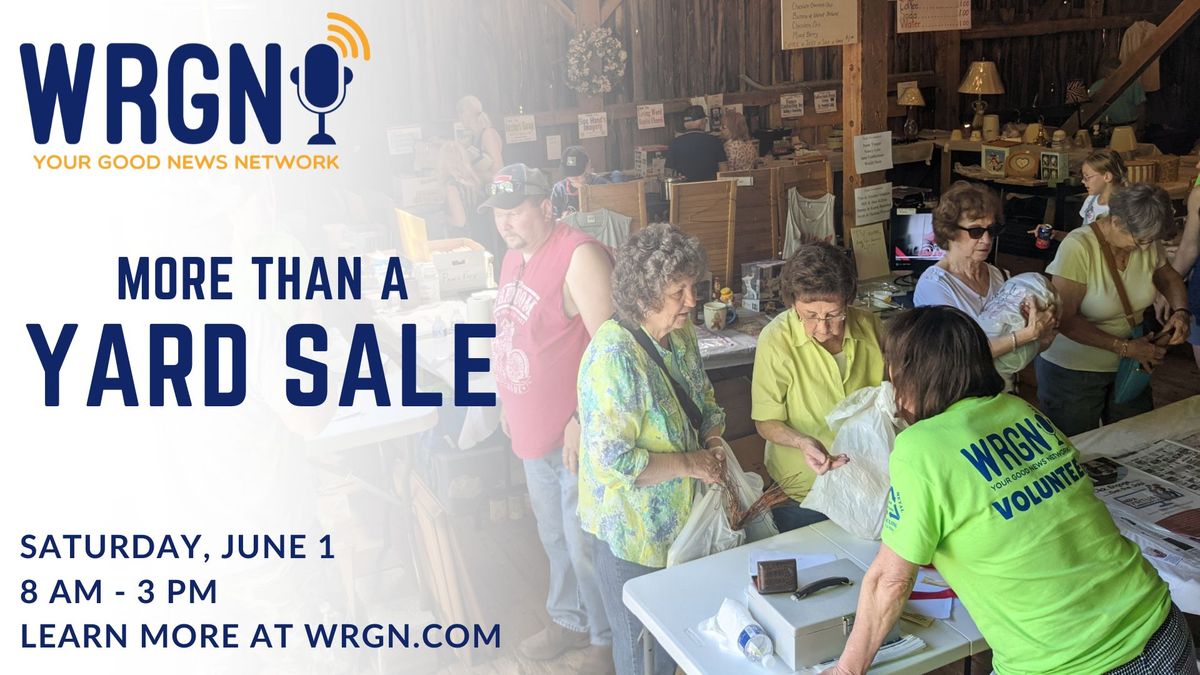 WRGN More Than a Yard Sale