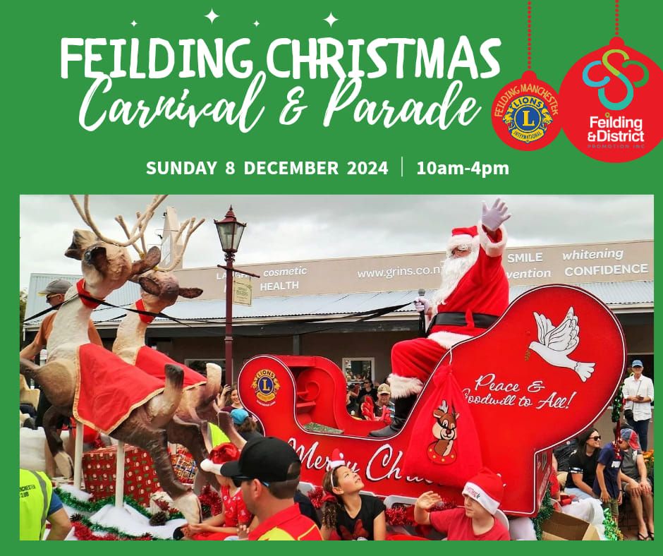 Feilding Christmas Carnival & Parade 2024