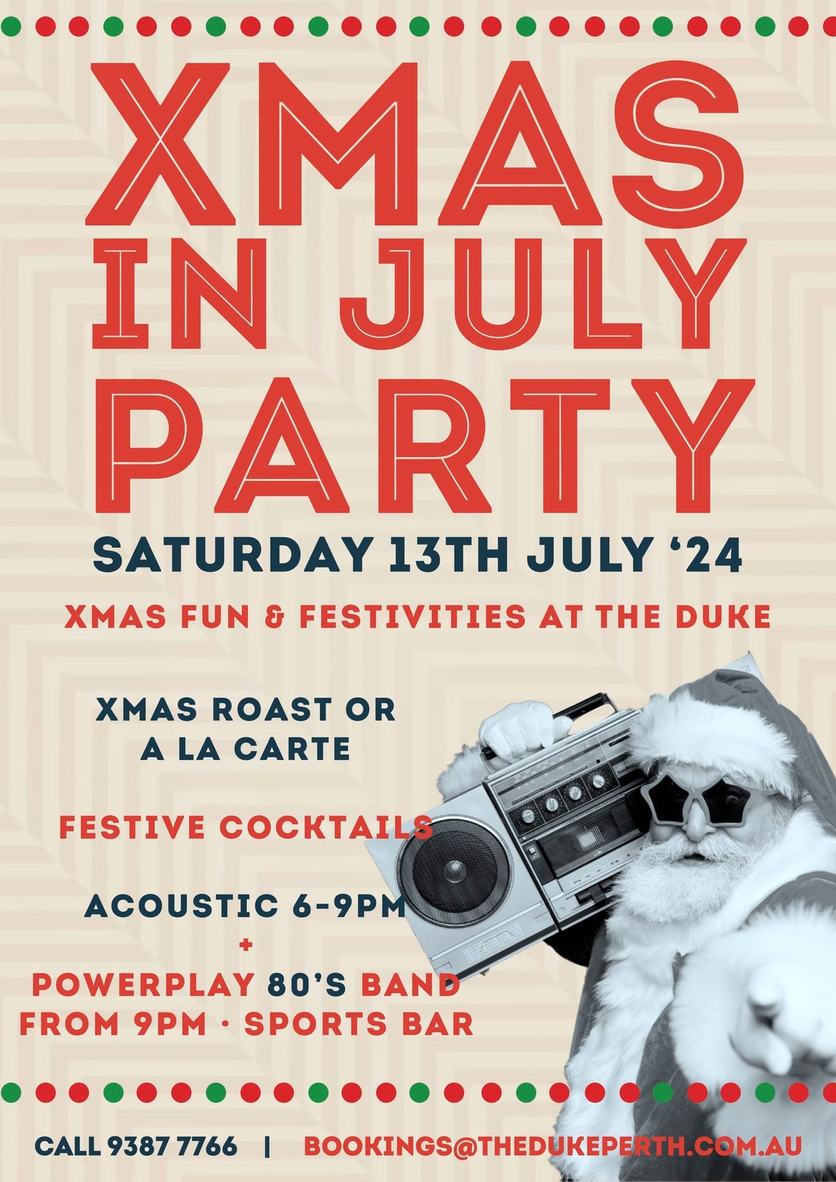 Xmas in July Party with Powerplay