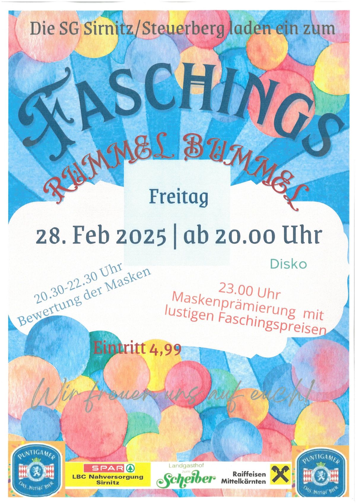 Faschings Rummel Bummel