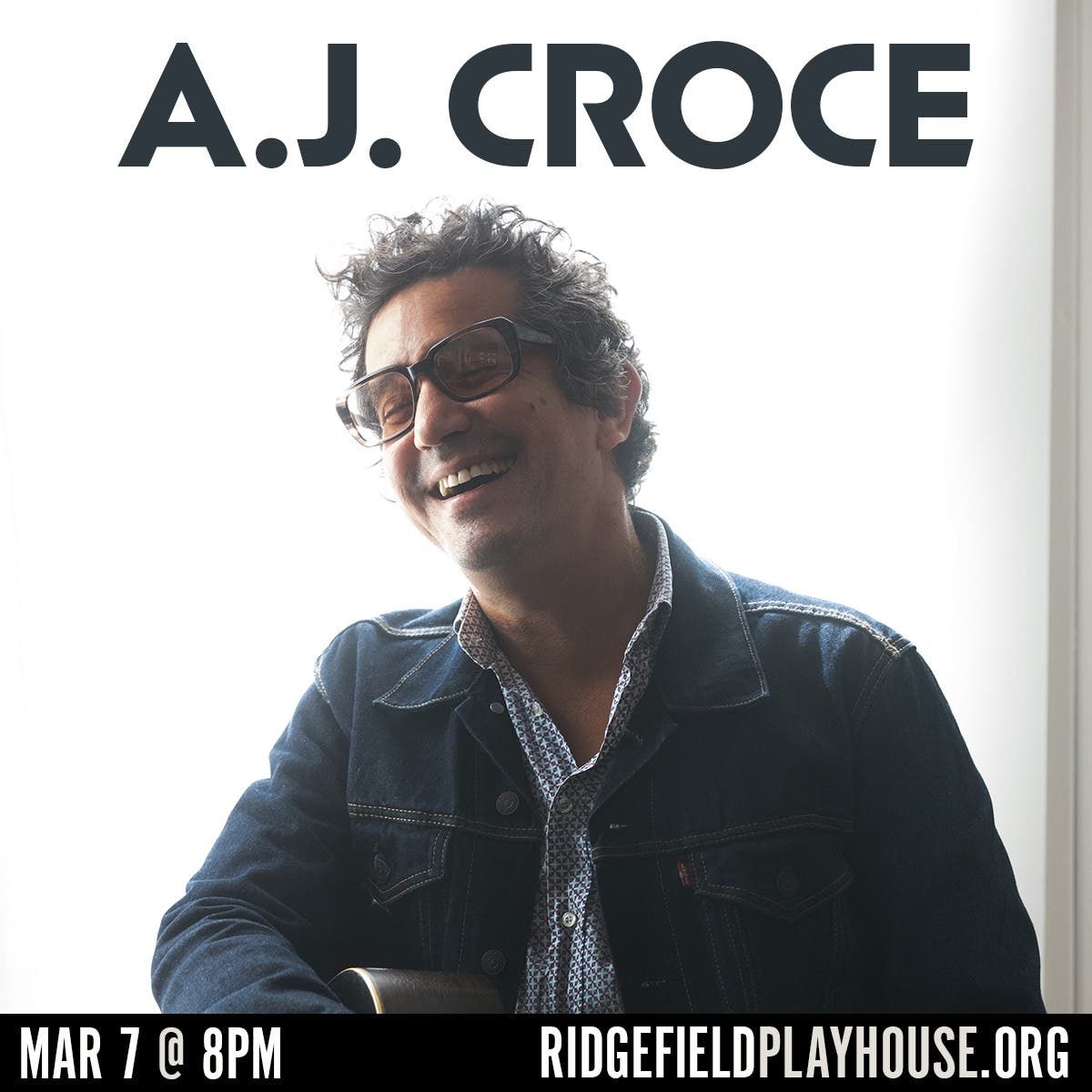 AJ Croce at Ridgefield Playhouse