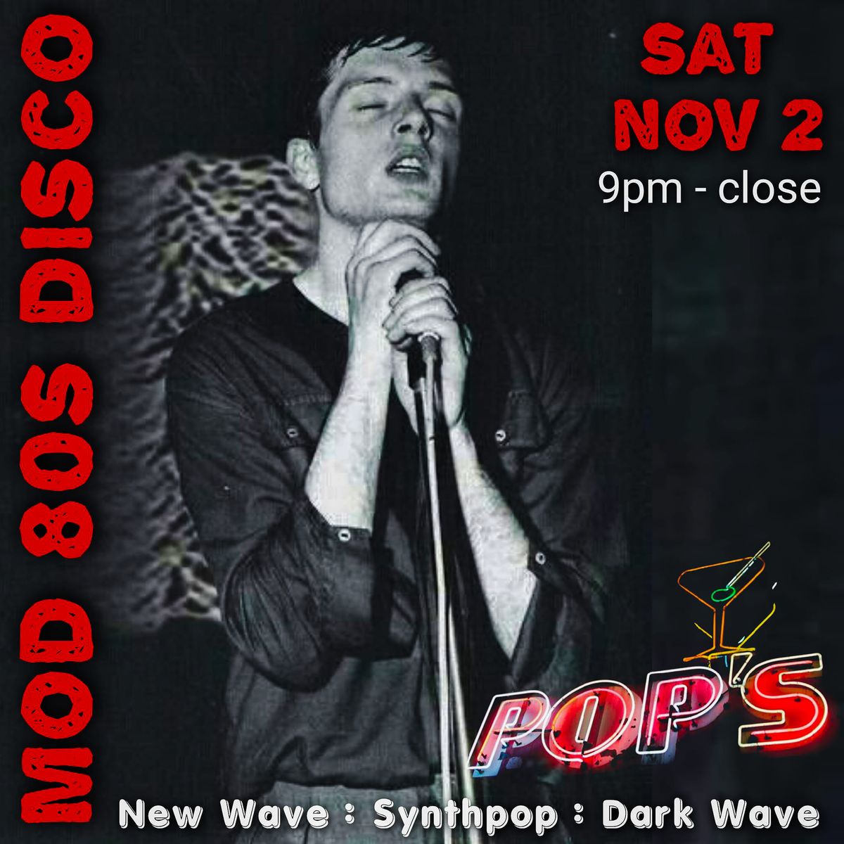 Mod80s Disco at Pop's SF 