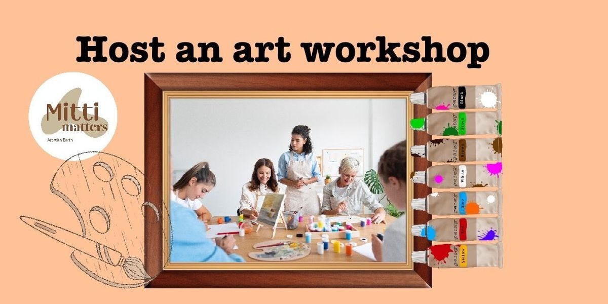 Host an art workshop
