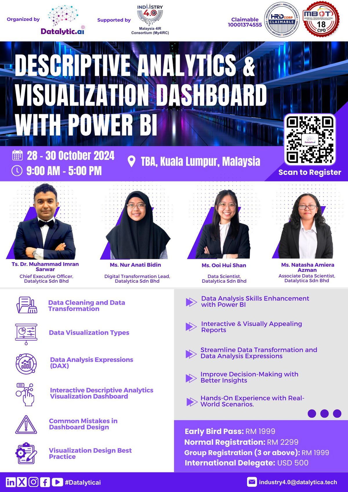 Descriptive Analytics & Visualization Dashboard With Power BI