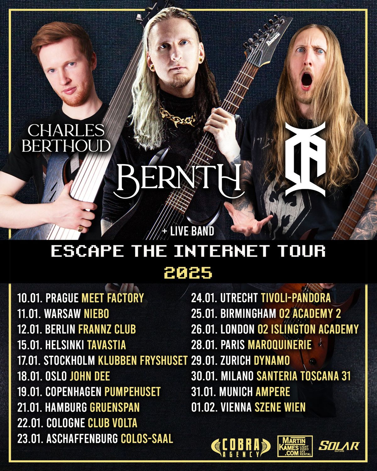 Bernth + Charles Berthoud \/\/ Escape the Internet Tour 2025 \/\/ K\u00f6ln