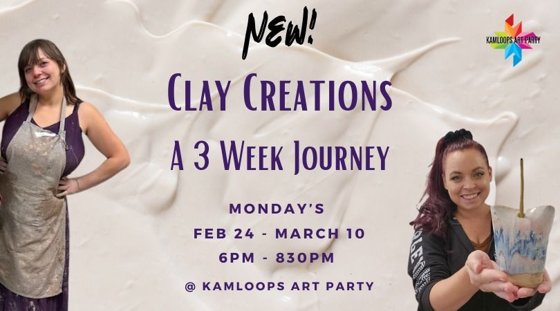 NEW! Clay Creations: A 3 Week Journey