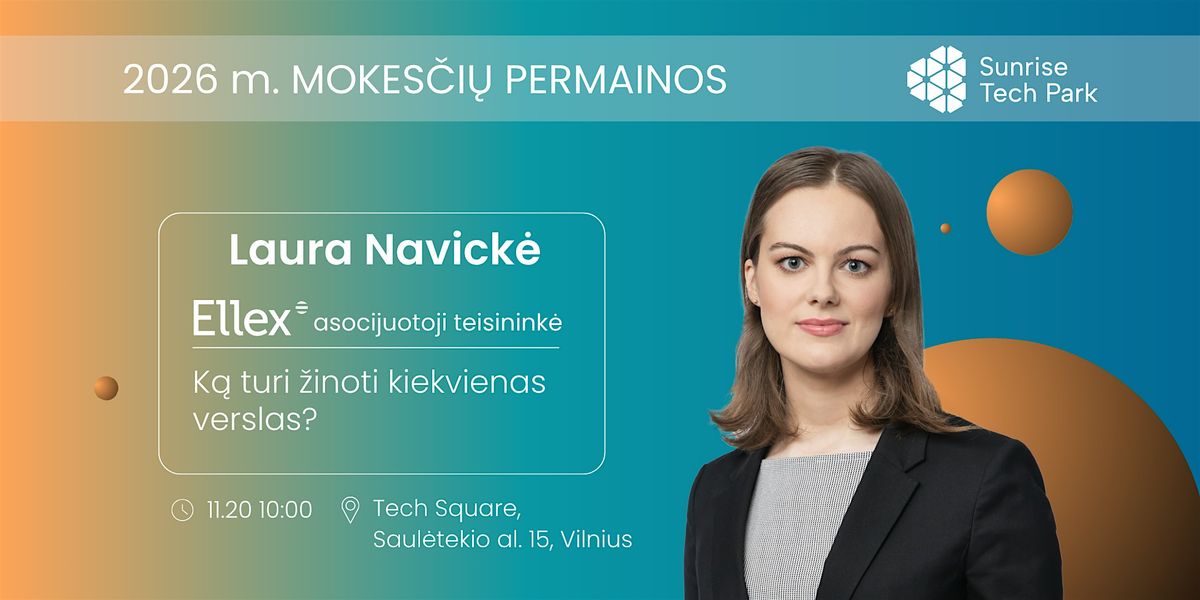 2026 m. MOKES\u010cI\u0172 PERMAINOS. K\u0105 turi \u017einoti kiekvienas verslas?