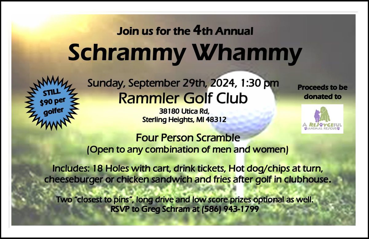 Schrammy Whammy -- Golf Event