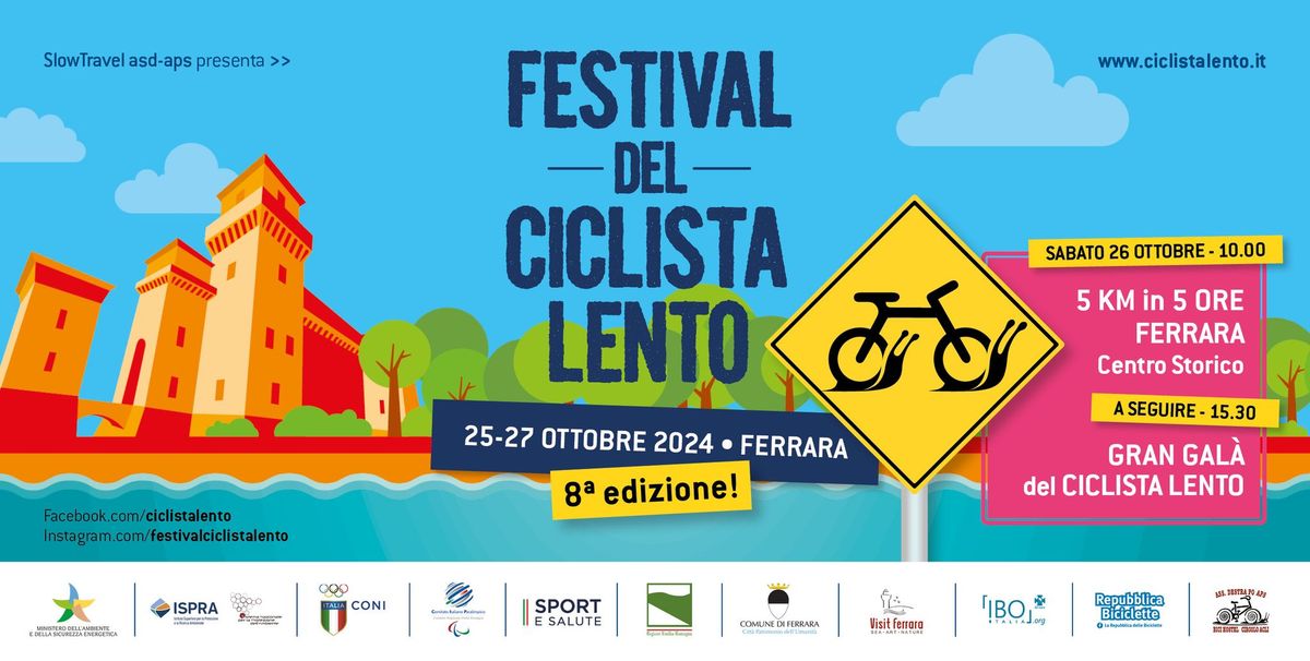 Pedalata pi\u00f9 lenta del mondo: 5km in 5h \/\/ CiclistaLento 2024