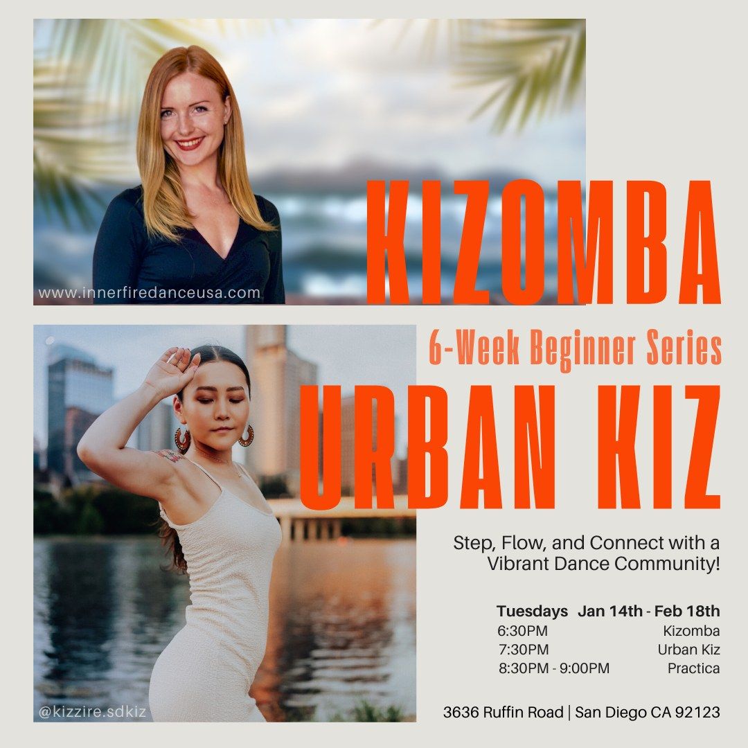 Kizomba & Urban Kiz 6-Week Beginner Series