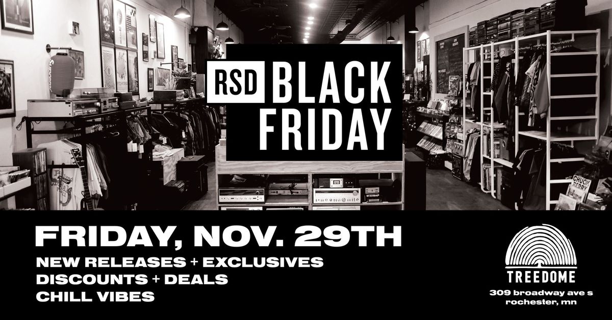 RSD Black Friday @ Treedome