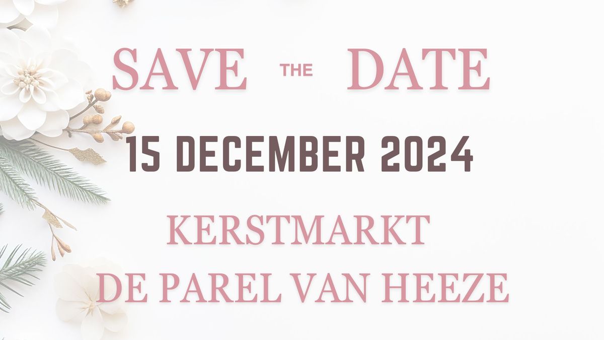 Kerstmarkt bij de Parel van Heeze