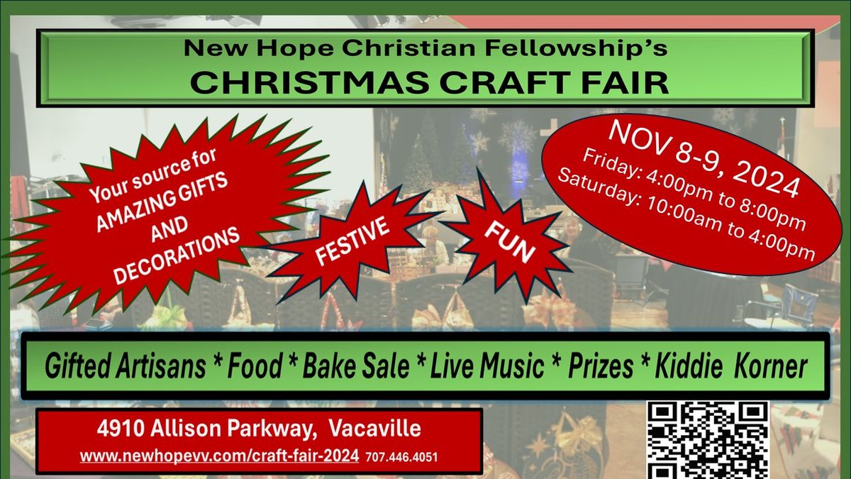 New Hope Christmas Craft Fair