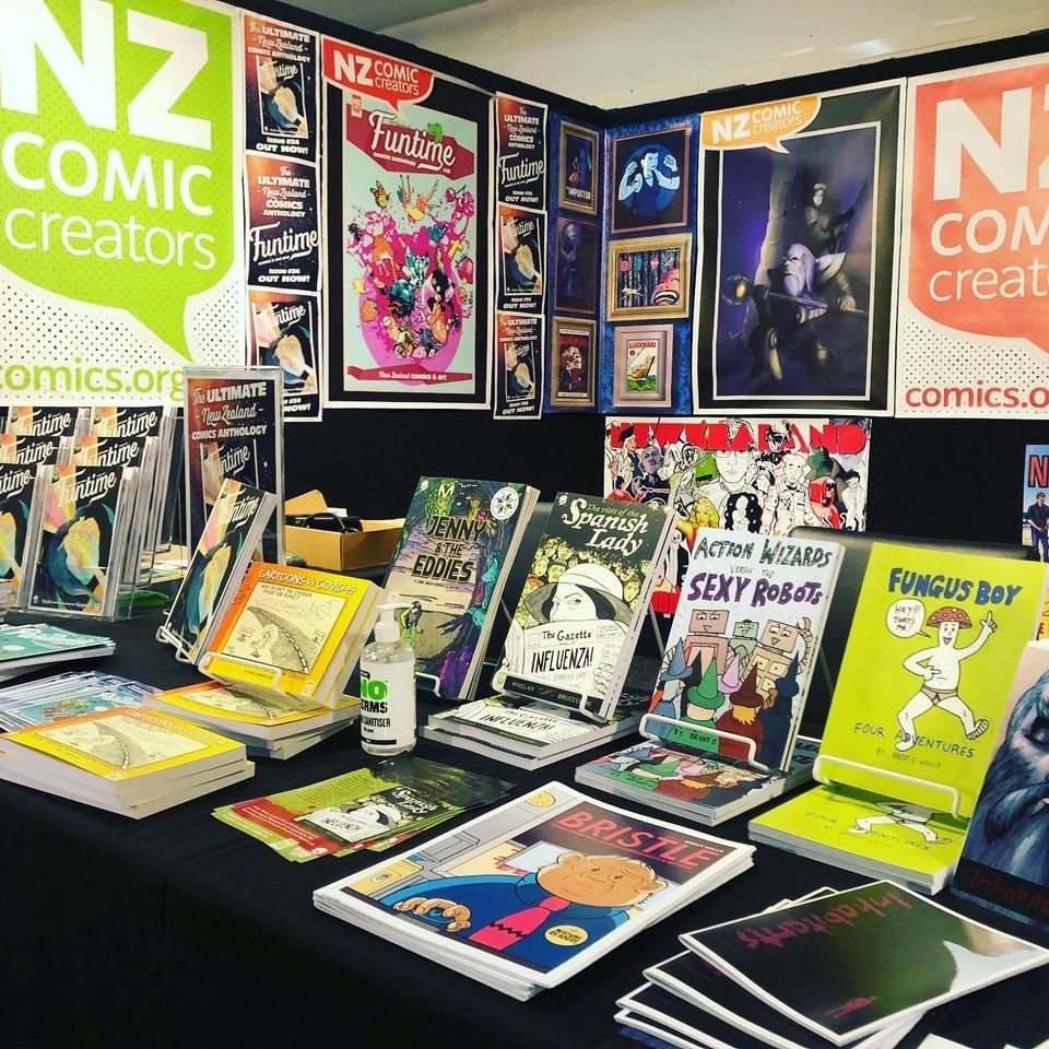 NZ Comics Creators @ Wellington Armageddon