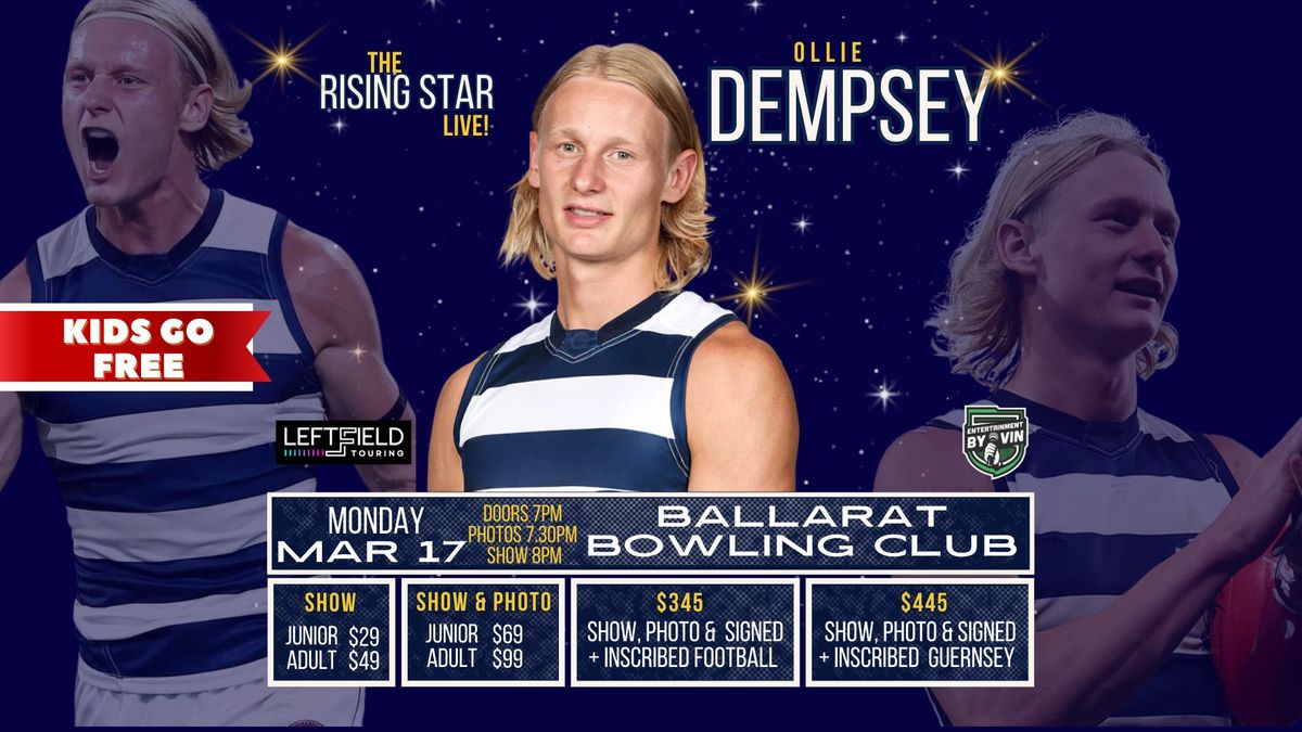 Ollie Dempsey 'The Rising Star' LIVE in Ballarat!