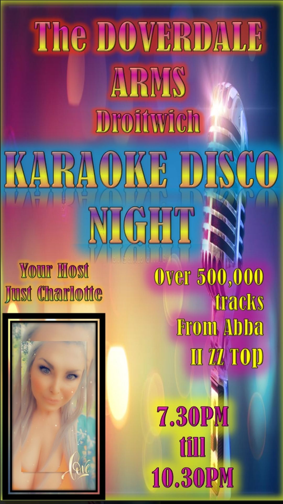 Doverdale arms karaoke