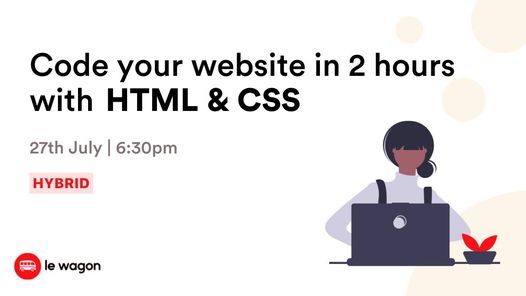 [Webinar] Code your first website with HTML & CSS