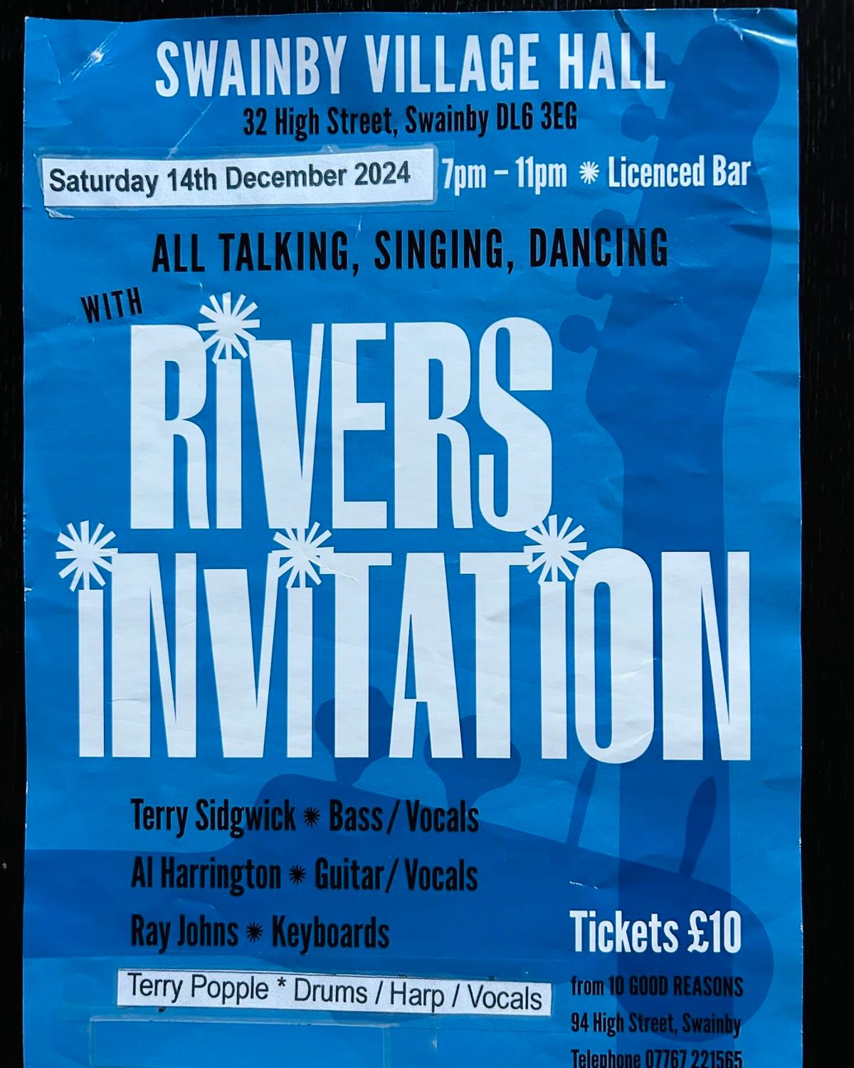 Rivers Invitation - live band 