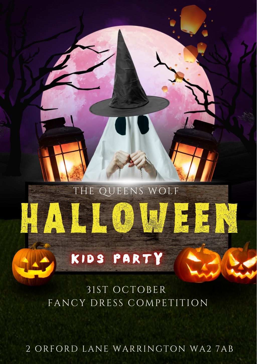 Little ghouls & Boys Halloween fancy dress party 