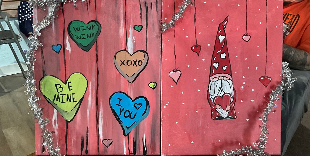 Valentine\u2019s Day Paint Night