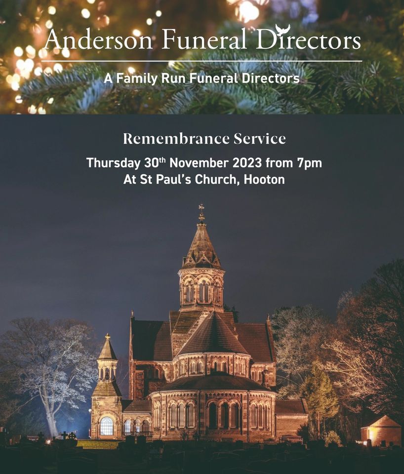 Memorial Service, St Paul's Church, Hooton, Hawarden, 30 November 2023