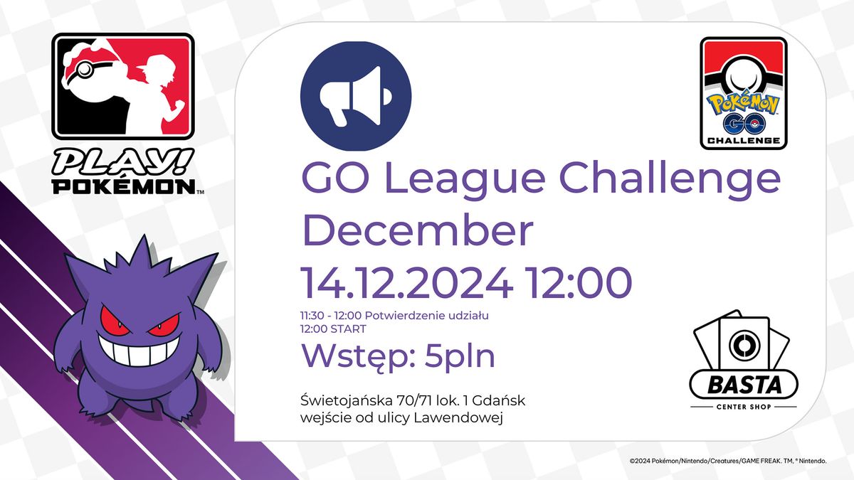 Go League Challenge December 