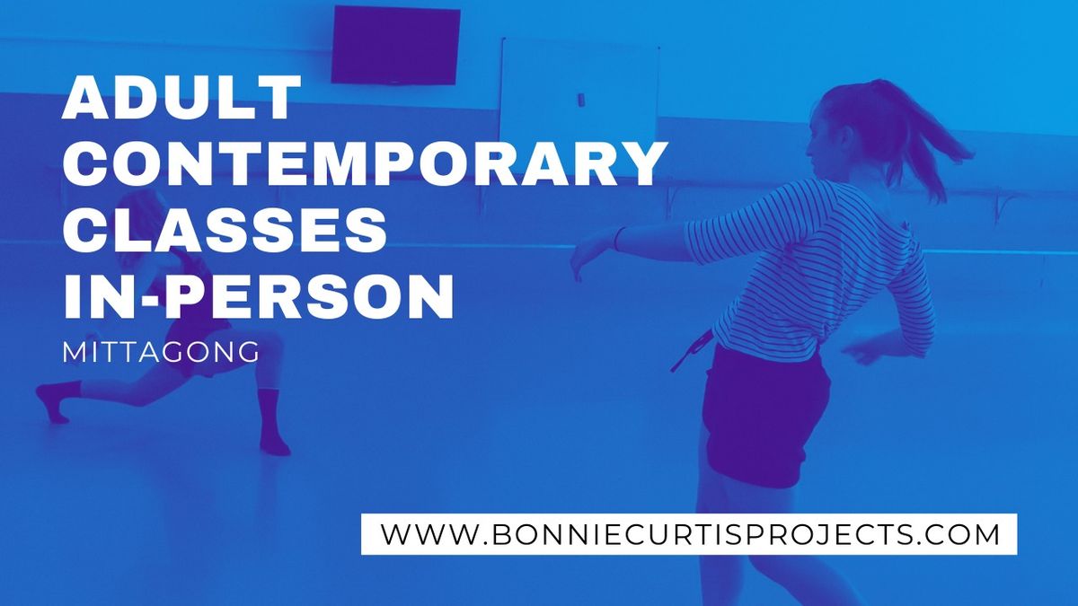 Contemporary Dance Classes - In Person