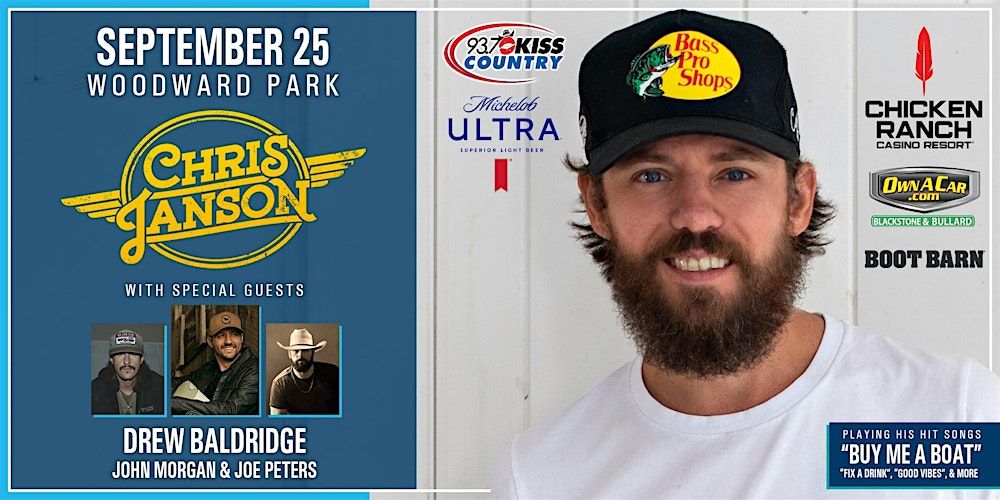 Chris Janson presented by 93.7 KISS Country in Fresno