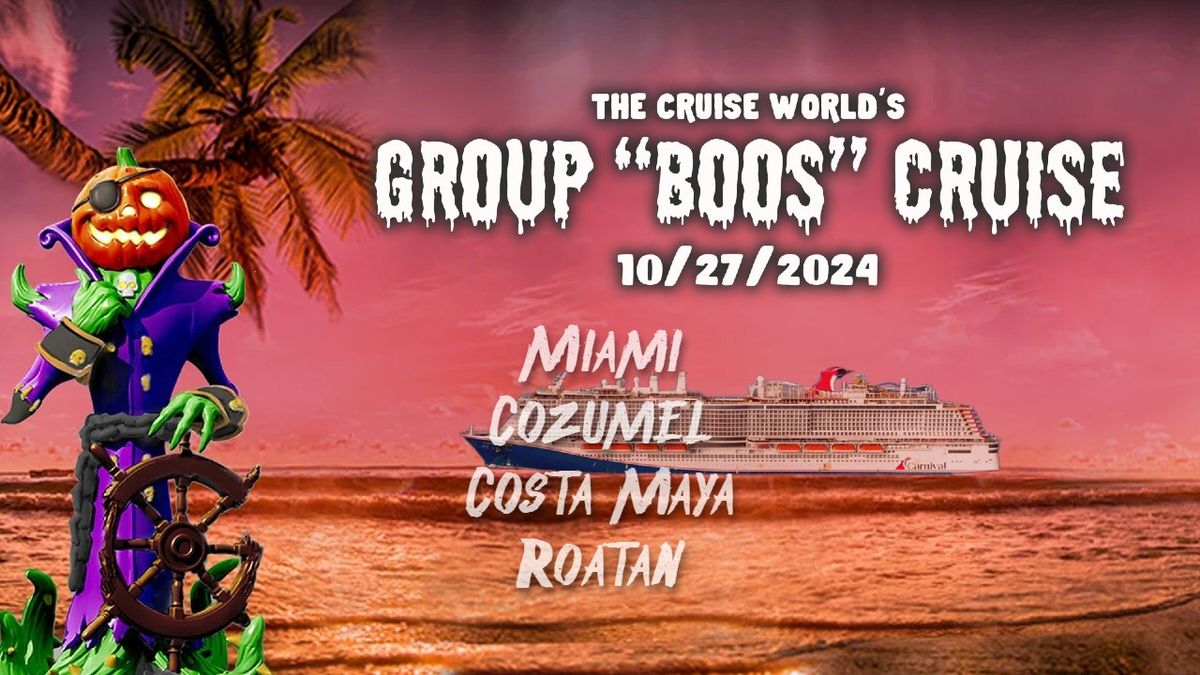 The Boos Cruise \ud83c\udf83