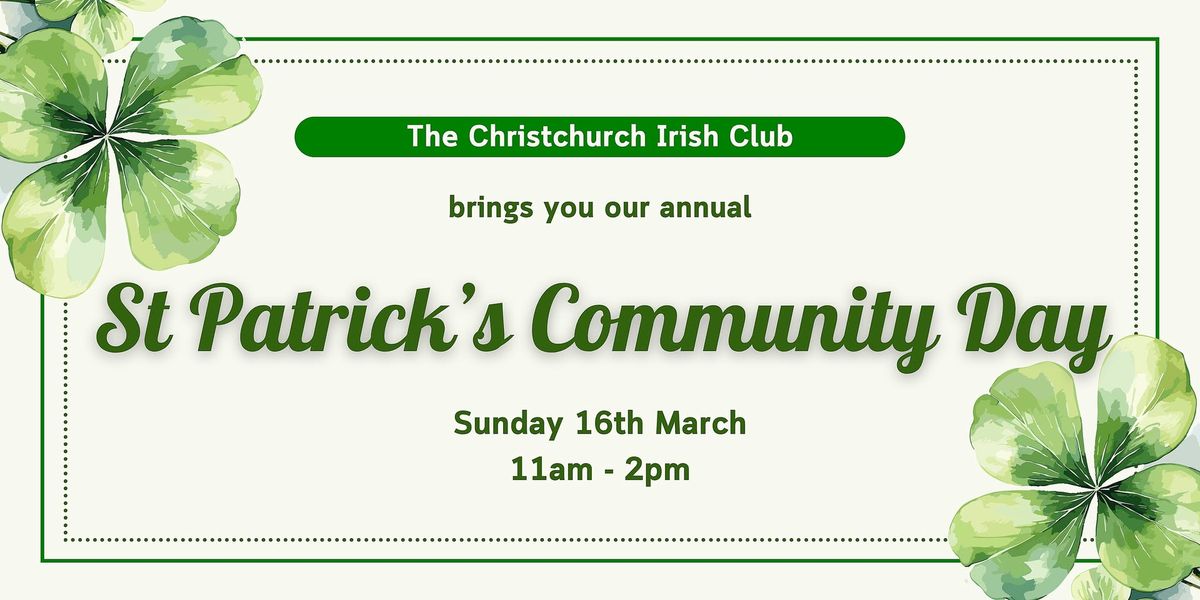 St Patrick's Community Day