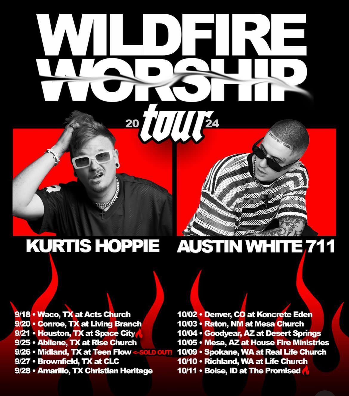 Wildfire Worship tour - Denver