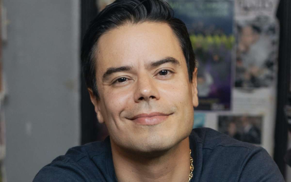 Brad Garrett with Francisco Ramos