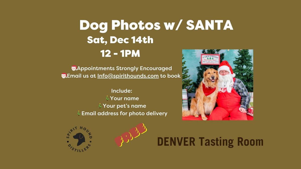 Dog Photos with Santa